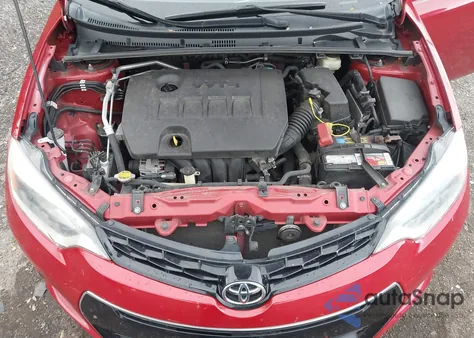 2015 Toyota Corolla S Plus from USA, damaged, VIN 2T1BURHE9FC431291